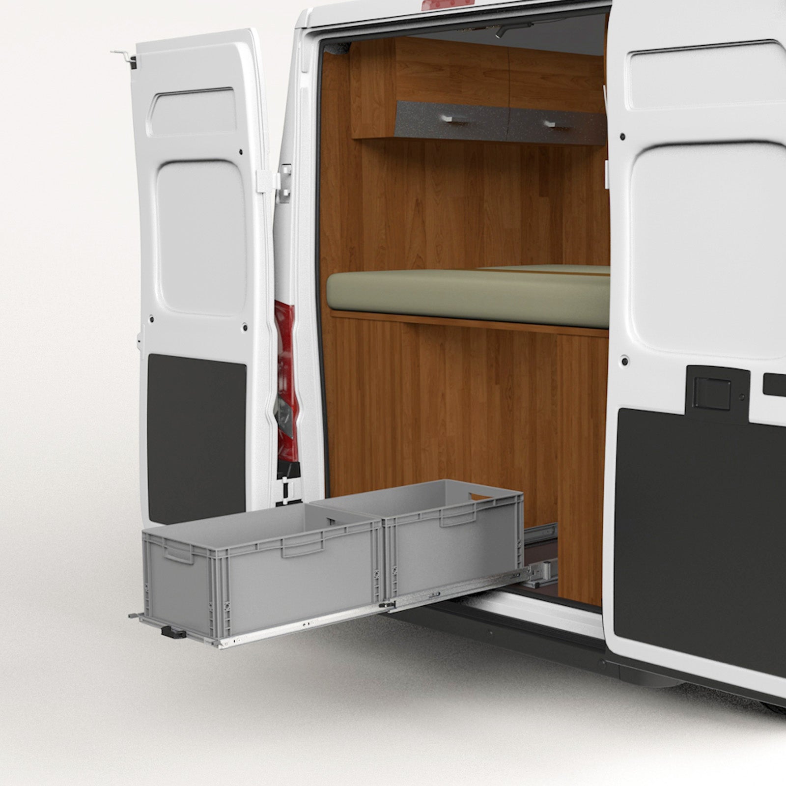 Rear pull-out camper van standard 1200mm x 400mm