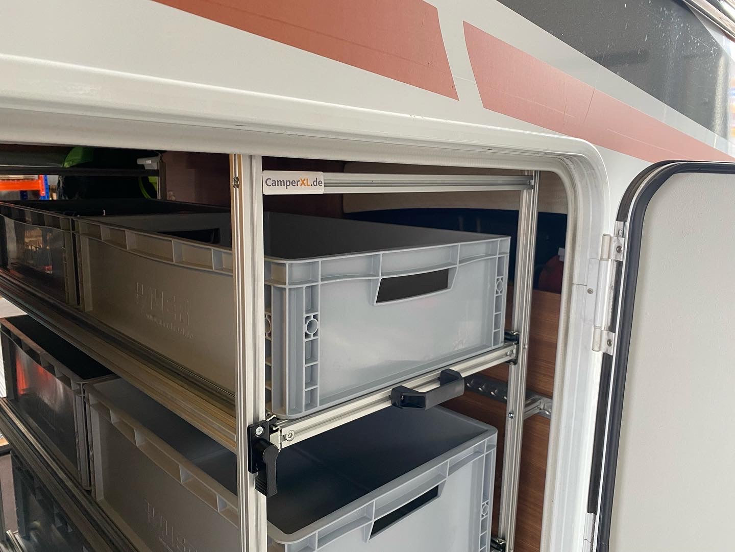 Weinsberg CaraCompact Edition Pepper Motorhome Shelf with Drawers