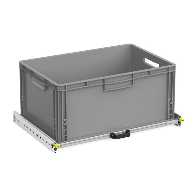 DIY rear pull-out Eurobox variants XS-XXL 400mm-1800mm