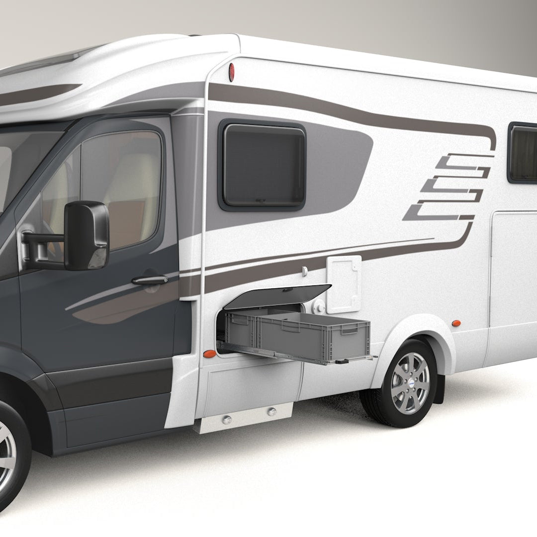 Tiroir pour plancher surélevé 900mm x 400mm